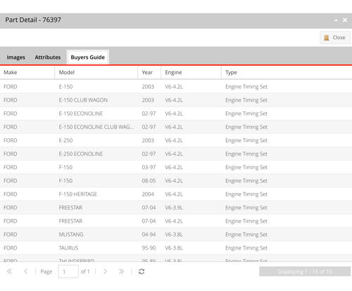 Kit Distribucion F150 F-150 E-150 Windstar 3.8 4.2 1997-2007