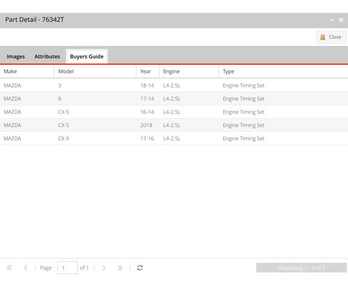 Kit De Distribucion Mazda 3 6 Cx-5 Cx-9 2.5 2014-2018