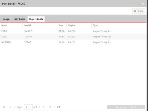 Kit De Distribucion Ford Taurus Topaz 2.3 1986-1991