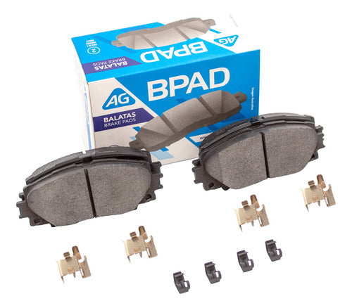 Balatas Delantera Yaris 2007 2008 2009 2010 2011 2012 2018