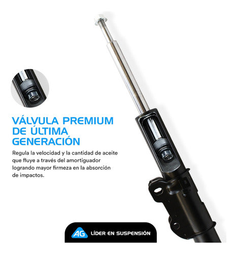 Kit De Amortiguador Delantero Jetta A6 2010 2011 2012 2018